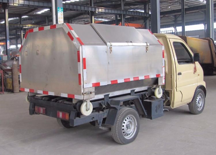 Refuse Collection Transport Hook Lift Dongfeng 3cbm 5cbm Hooklift Garbage Truck