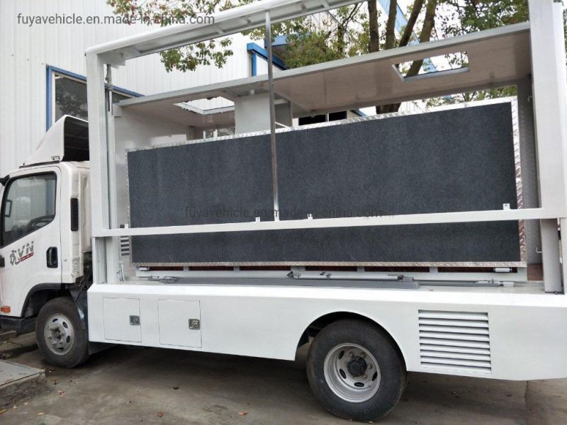Waterproof LED P4 P3 P6 Advertising LED Screen Truck with Stage