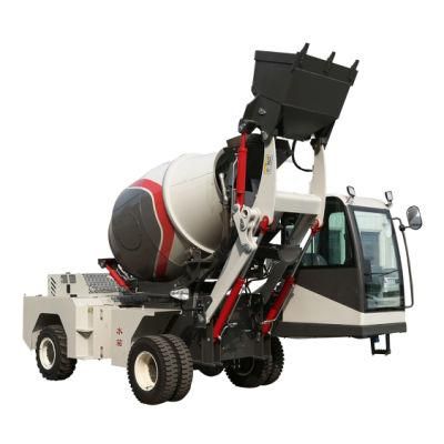 4m&sup3; Self Loading Concrete Mixer Truck