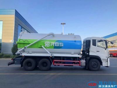 Dongfeng Kr 6X4 22 Cubic Meters Vacuum Truck