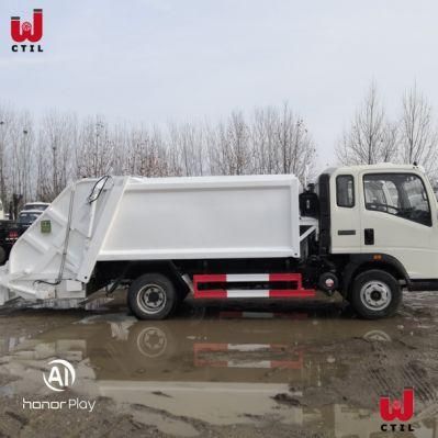 China New MID 4X2 Drive Suction Sewage Garbage Truck