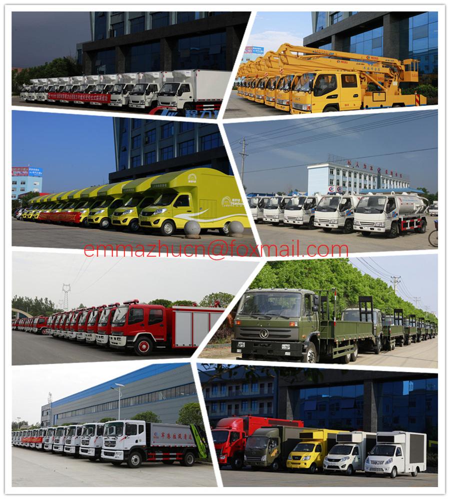 Chengli Brand HOWO Chassis 10-12tons Standard Fire Truck Dimensions