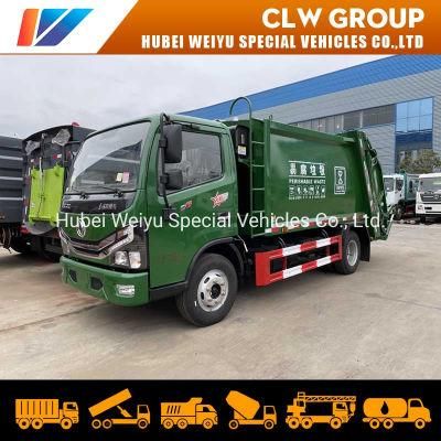 7cbm Dongfeng China Best Compactor Garbage Truck Africa Compressed 5cbm 7cbm 8cbm Compactor Garbage Transfer Waste Transport Truck