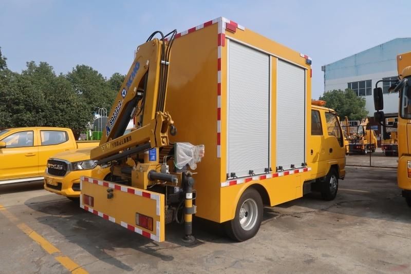 Good Qualtiy Clw Brand I Suzu Double Row Emergency Rescue Vehicle
