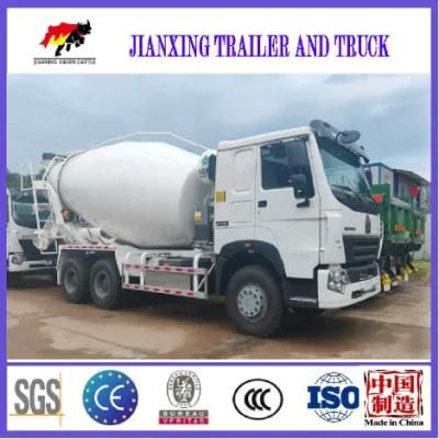 High Quality HOWO 6X4 8cbm 9cbm Concrete Mixer Truck Truck Cranes for Factory