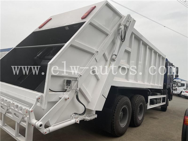 Sinotruk HOWO 3 Axles 6X4 20, 000liters 20m3 Compressed Rubbish Collector Compactor Garbage Truck