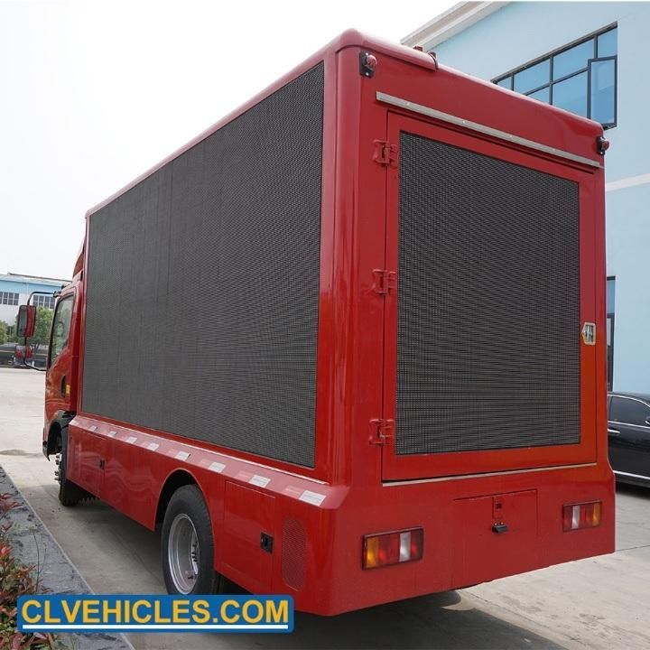 HOWO LED Screen Display Truck LED Billboard Advertising Truck