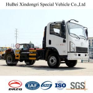 900kg Payload Shacman Euro 5 Hook Arm Lifting Type Garbage Truck