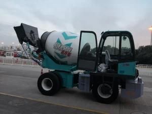 Cmt-3500 3.5 Cube Meter Bidirectional Driving Self-Loading Automatic Concrete Mixer Truck