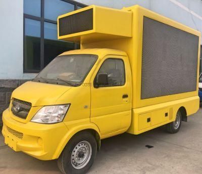 Beiqi Small Mini 3 Side Color LED Advertising Truck