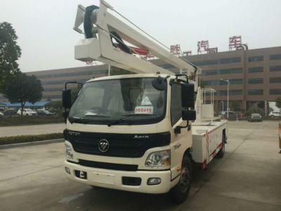 Foton Aumark Right Hand Drive 12m 14m 16m High Lifting Platform Truck