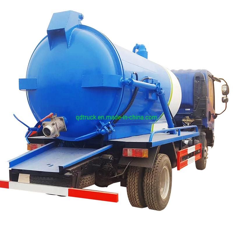 Military quality Suction vacuum sewage tank truck