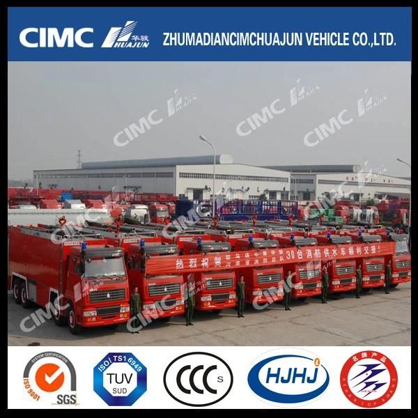 Cimc Huajun Fire Truck with High Quality Tank