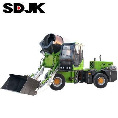5.5m3 Mobile Concrete Mixer Machine with Self Loading From China