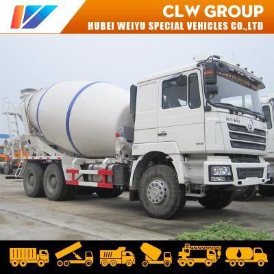Shacman 6X4 Mixer Truck Euro 3 12 Cubic Meter Concrete Drum