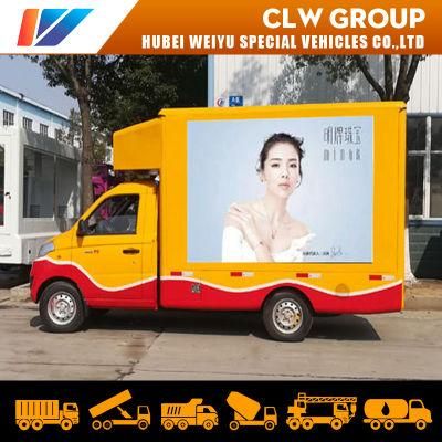 China Foton 4*2 Outdoor Roadshow Full Color Advertising LED Mobile Billboard Truck