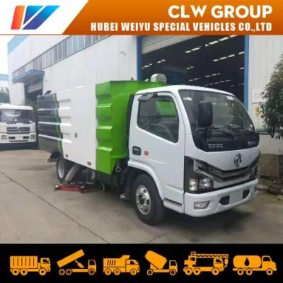 Runway/Street/Road/Highway/Airport Small 5m3 Vacuum Sweeping Cleaning Truck