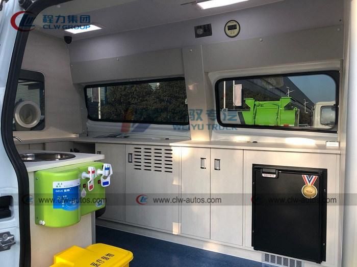 High Quality Ambulance China Brand Mobile Laboratory Ford Nucleic Acid Test Sampling Truck