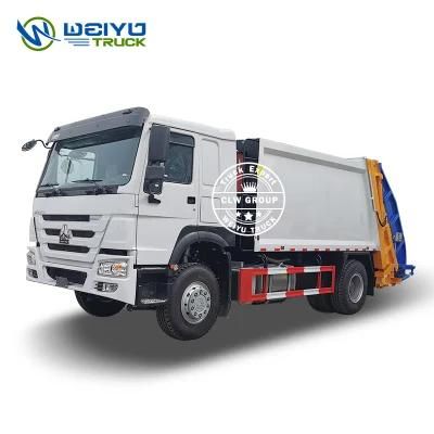 Sinotruk HOWO 4X2 280HP Euro-4 Rhd 10tons 14m3 Compressed Compression Garbage Truck Waste Compactor Collection Truck