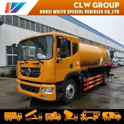 Dongfeng Hot Sale Waste Water Suction Sewage Disposal Tank Truck