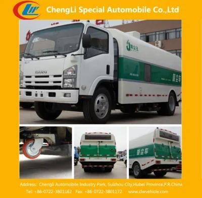 4X2 Isuzu Sewage Suction Truck with Vacuum Suction Pump