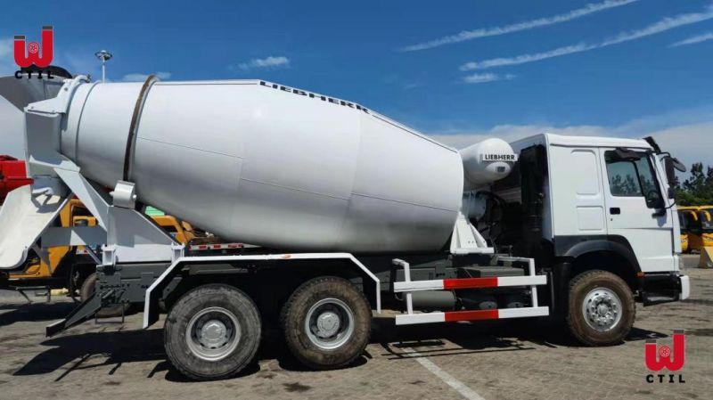 Used Sinotruk HOWO 10m3 10cbm Concrete Mixer Truck