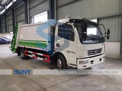 Dongfeng 8cbm Refuse Collector Compactor Garbage Truck