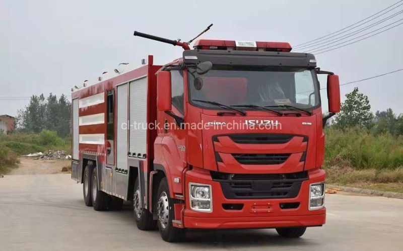 Japan Vc61 Giga Heavy Duty 8X4 Big Fire Engine