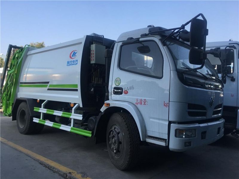 Dongfeng 5m3 Compactor Garbage Truck with Swing Arm System