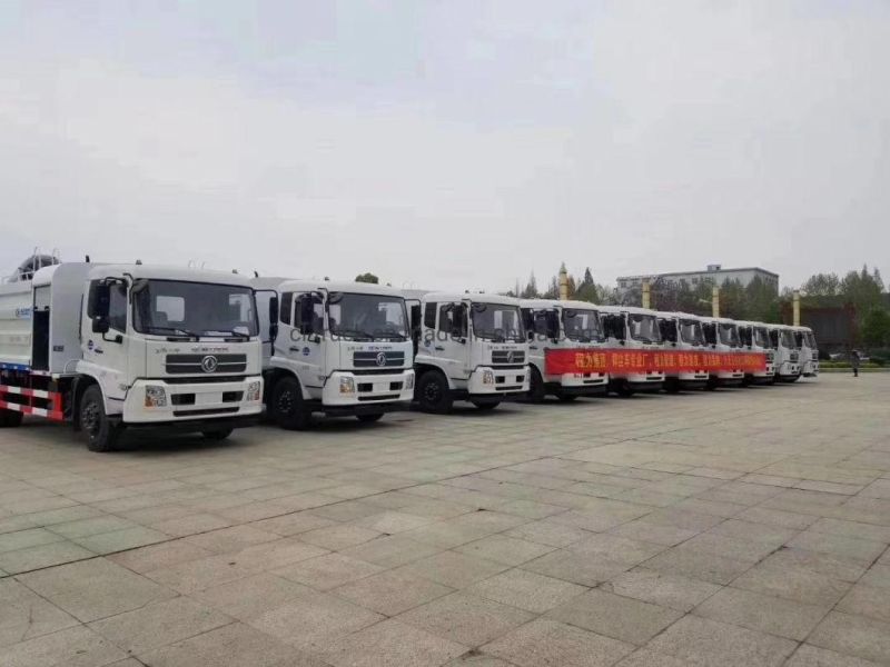 Factory Selling Dongfeng 10m3 12m3 Dust Suppression Sterilizing Vehicle 40m 50m 60m 100m 120m TDM-M10 Disinfection Disinfecting Disinfectant Truck