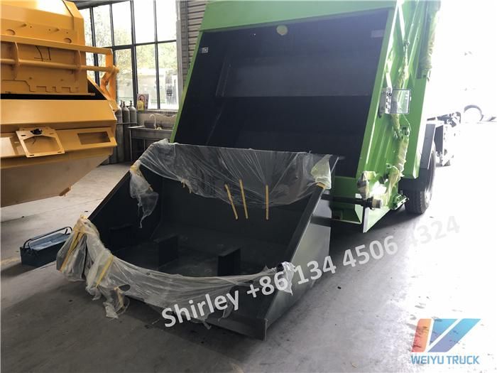 Chinese Dongfeng Sinotruk Garbage Compression Vehicle 10t Rear Loader Refuse Truck 10tons for Africa