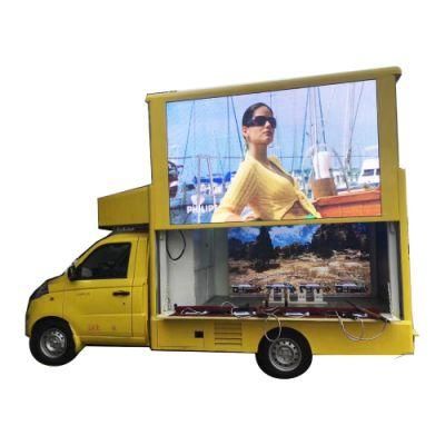 Factory Outlet Foton Mini P4 P5 P6 Full Color Mobile LED Advertising Truck for Sale