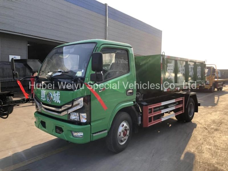 Dongfeng 4X2 170HP 10cbm-15cbm Arm Roll Container Garbage Arm Skip Loader Garbage Truck