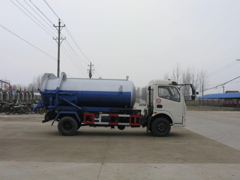 Dongfeng 4X2 Type 10m3 8m3 12m3 Vacuum Tanker Truck High Pressure Suction Sewage Disposal Truck
