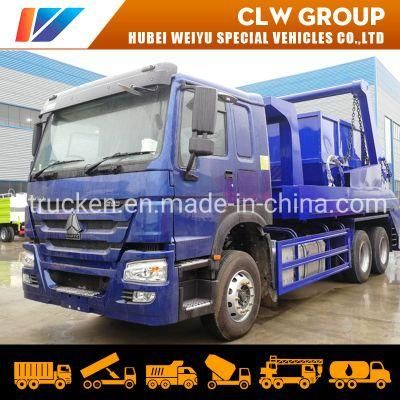 Sinotruk HOWO 10cbm Skip Loader Garbage Truck Waste Collection Vehicles