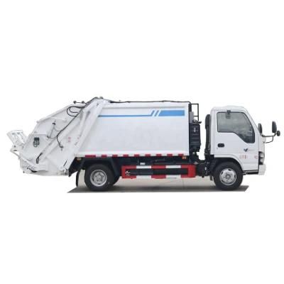 Isu-Zu 6m3 Compression Garbage Truck, High Efficiency Urban Waste Compactor Truck, Garbage Compactor Truck for Sales