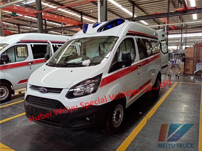 China First Aid Ambulance Patient Transport Ford Negative Pressure Isolation Ambulance for Sale