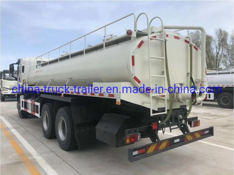 Non Used Vehicles Isuzu Qingling Giga 6X4 10 Wheels 350HP/380HP Water Truck Ethiopia Truck Price