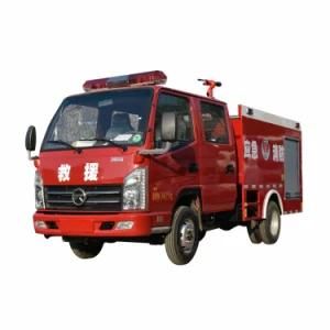 Mini 1500L Water Tank Fire Fighting Engine Truck