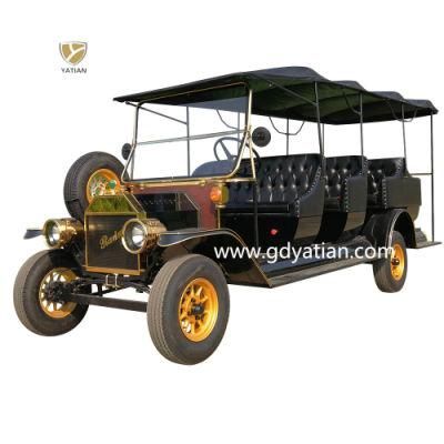 11 Seats Electric Tourist Car Electric Vintage Car