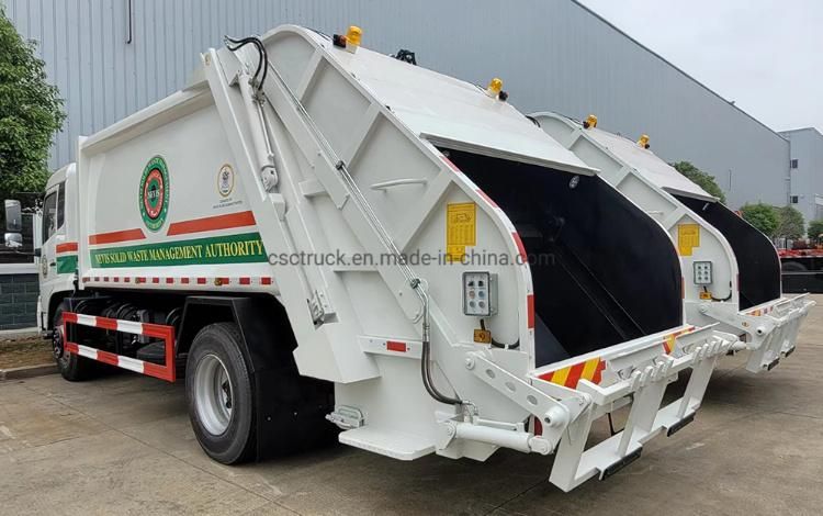 High Quality 10000L 12000L Compactor Garbage Bin Collector Truck Cheap Price