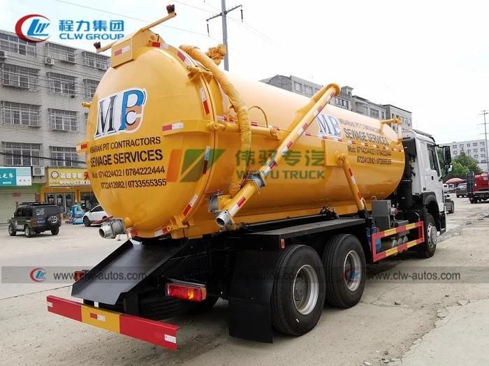 Hot-Sale Sinotruk HOWO 6*4 Suction Sewage Truck