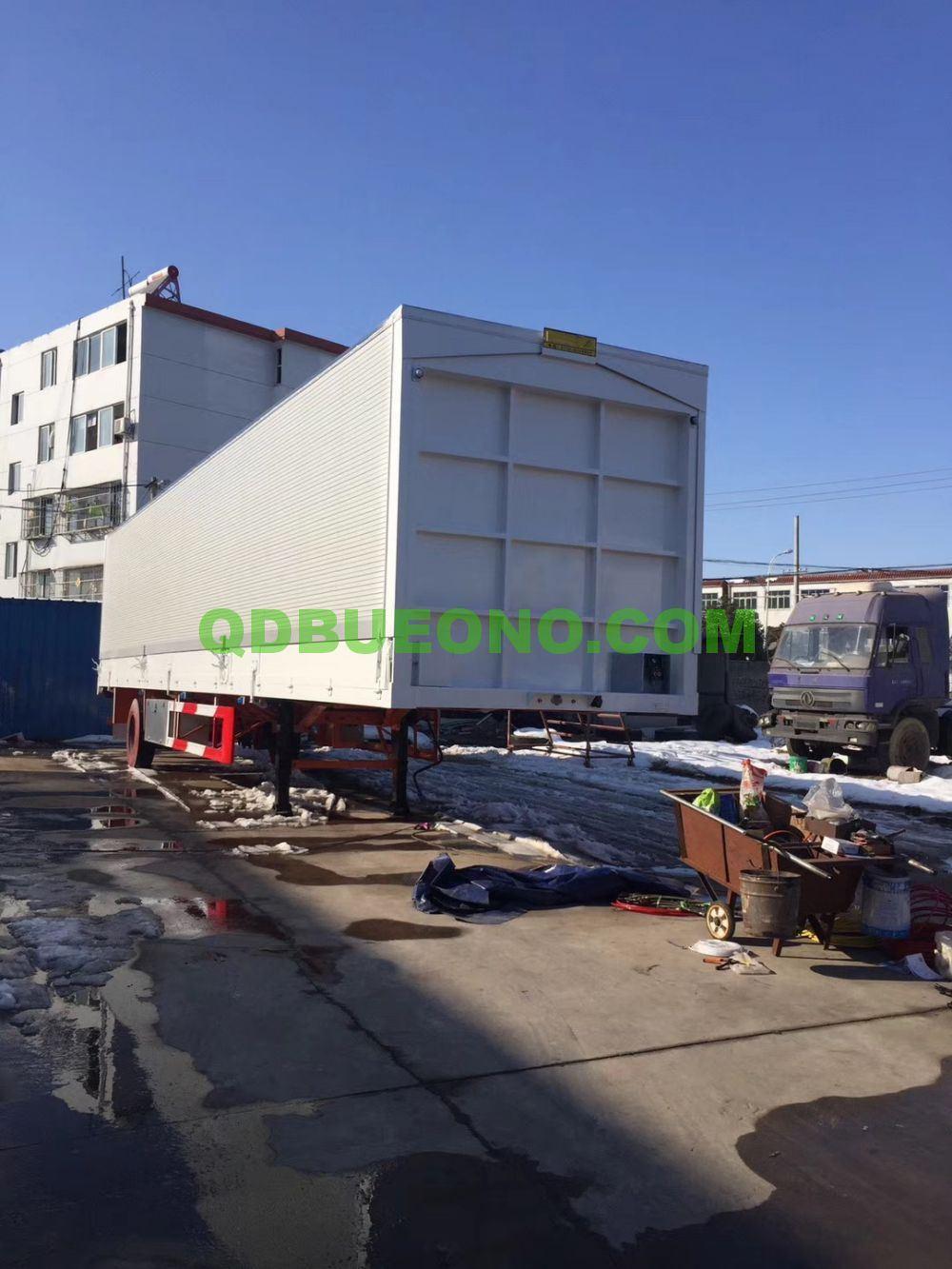 Customized Hot Sale CKD Aluminum Winging Opening Truck Body for Fuso Mitsubishi Nissan Man Truck