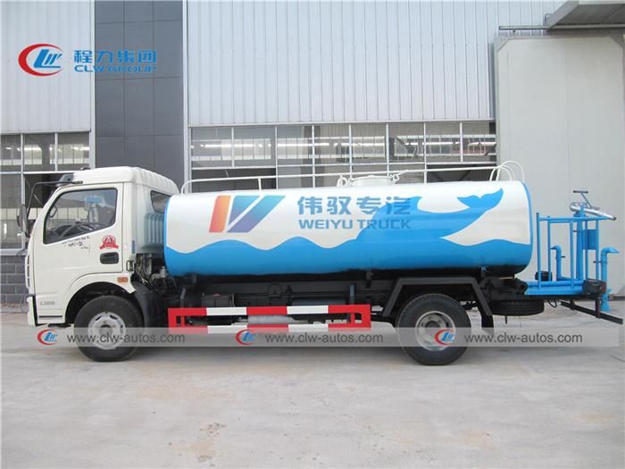 8tons Water Sprinkler Truck 8cbm Road Cleaning Truck 8000liters Water Tank Truck