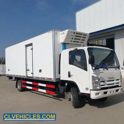 Isuzu 6600m Refrigerated Van Box Container Truck for Sale
