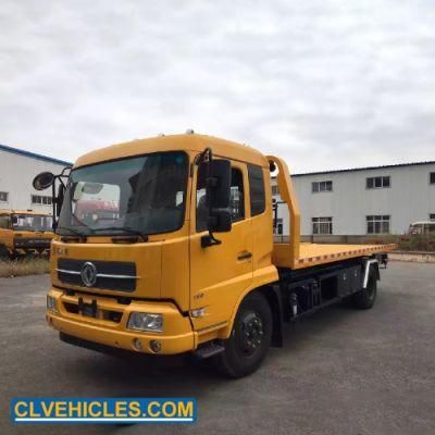 Dongfeng Slidebed Flatbed Rollback Tow Towing Truck Road Wrecker Truck