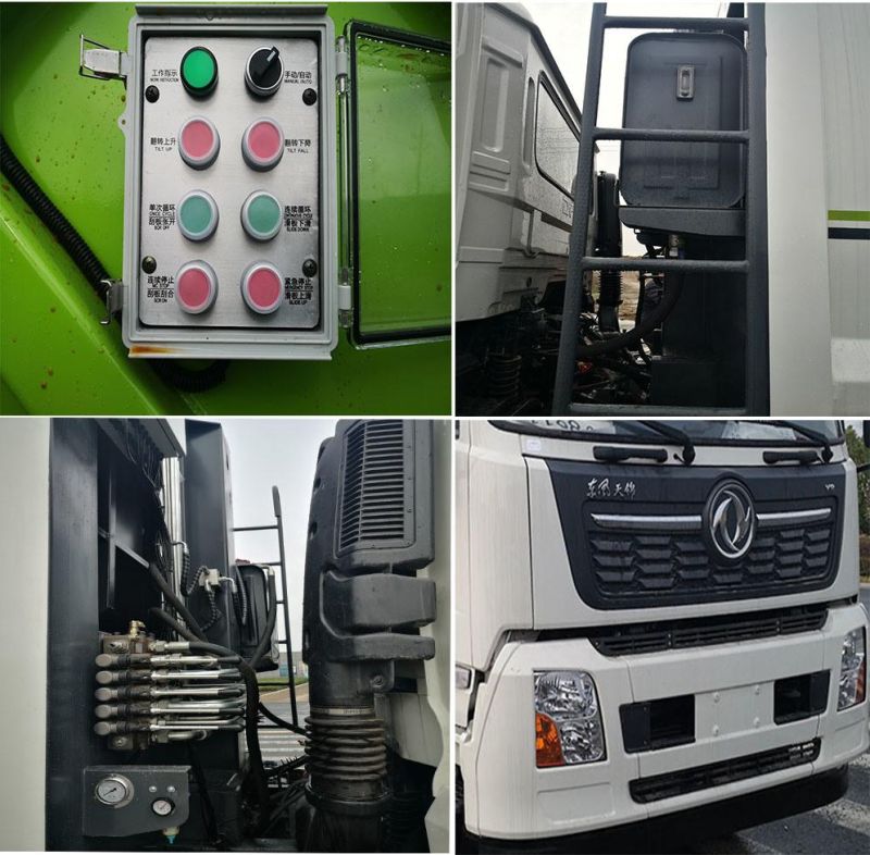 Hot Sale 4*2 DFAC 8-10 Cubic Compactor Garbage Truck