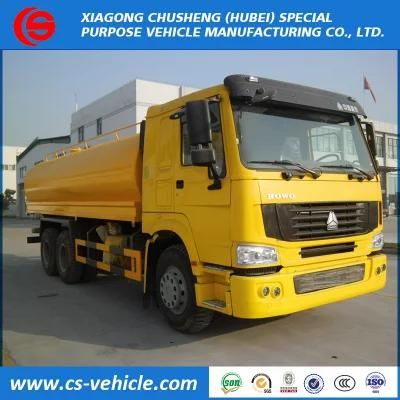 HOWO 6X4 20000L Water Transport Truck 20m3 20tons Water Tank Truck