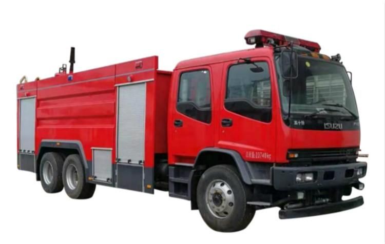 Japan Isuzu 12cbm 15cbm 15tons 15t 12000L 15000L Water Foam Fire Engine Truck