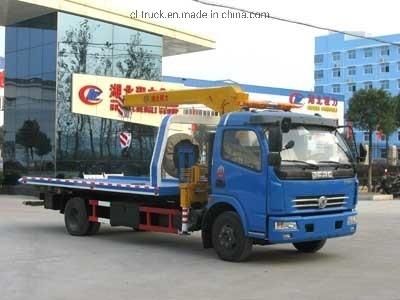 Dongfeng 4tons Winch Wrecker Tow Truck with 3tons 4tons Crane